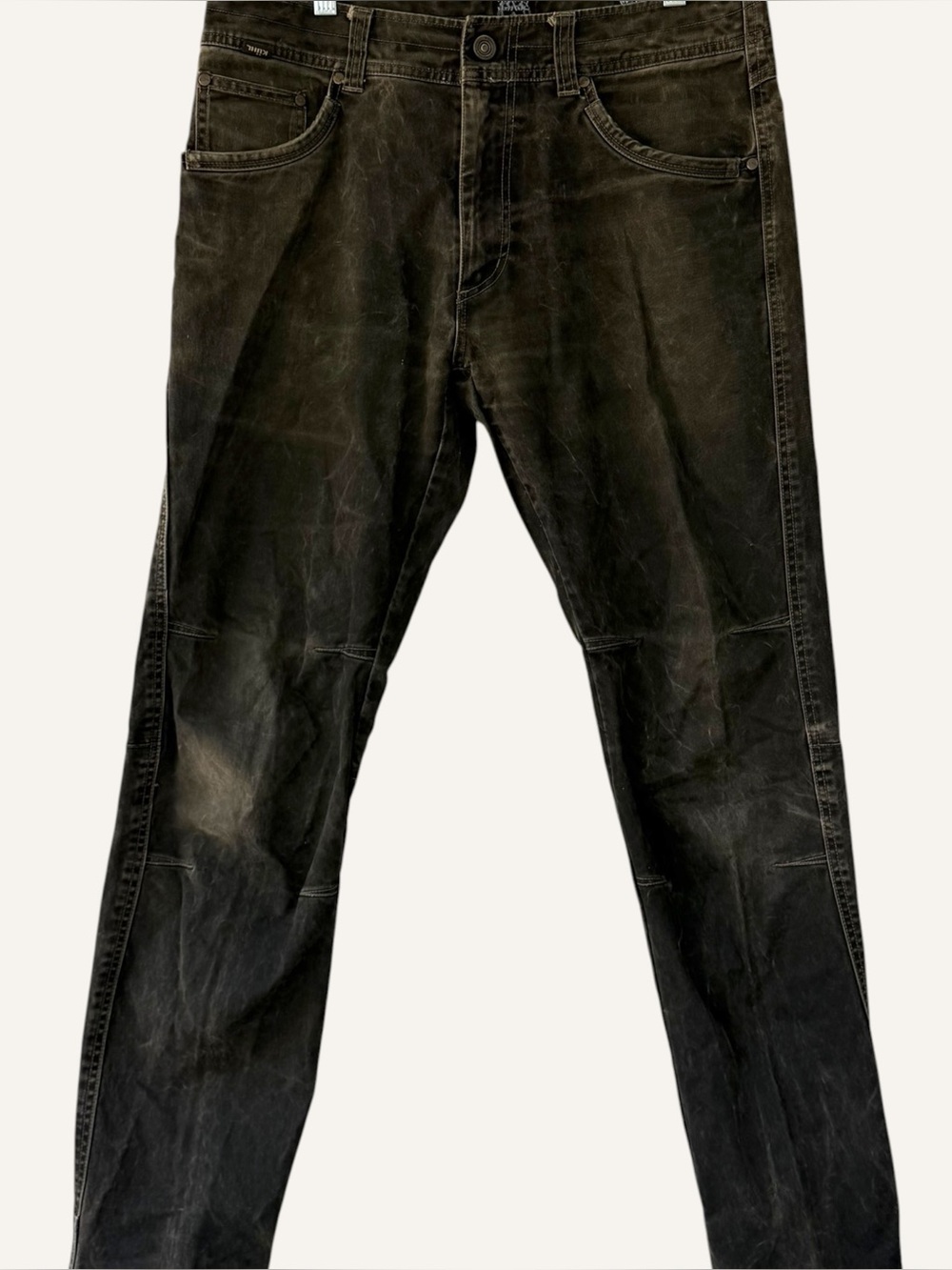KÜHL Rydr Men's Heavyweight Canvas Hiking Work Pants - Vintage Patina S 33x32